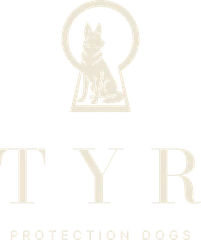 Logótipo TYR Protection Dogs